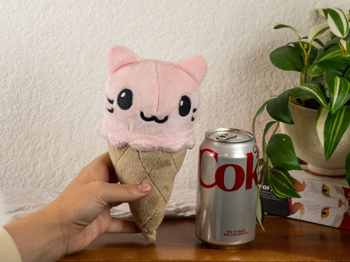 Cat Cone Plushie