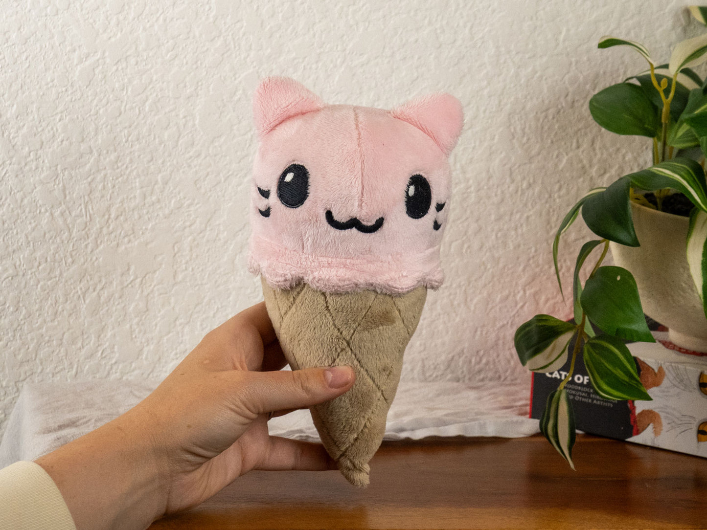 Cat Cone Plushie