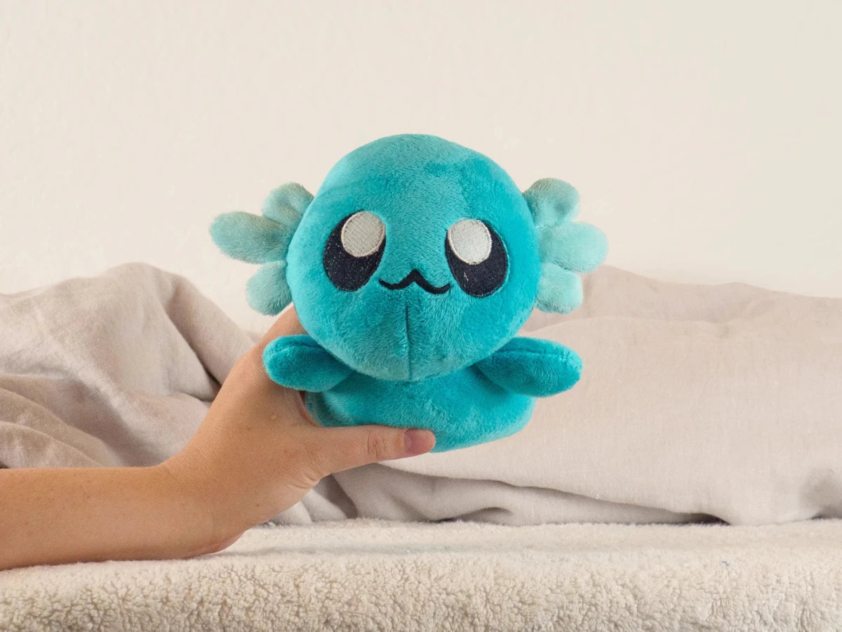 Axolotl Plushie - AXOLOTL-BELIZE-SALTWATER