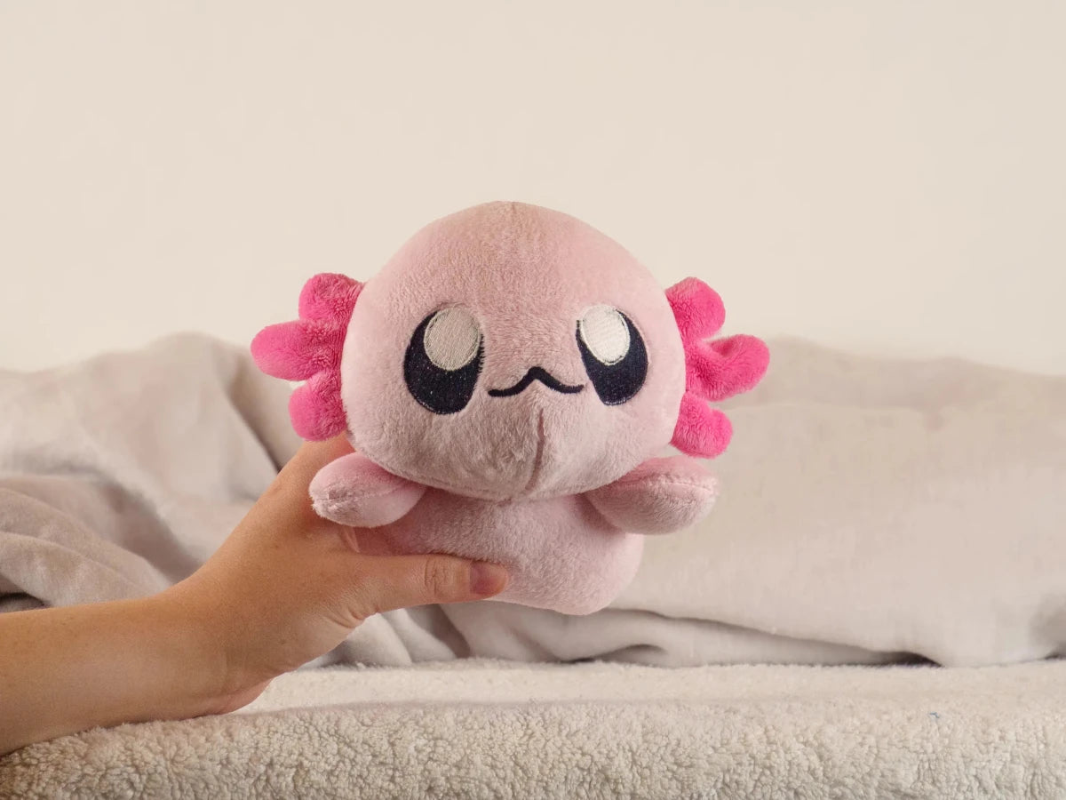 Axolotl Plushie - AXOLOTL-BLUSH-PINK
