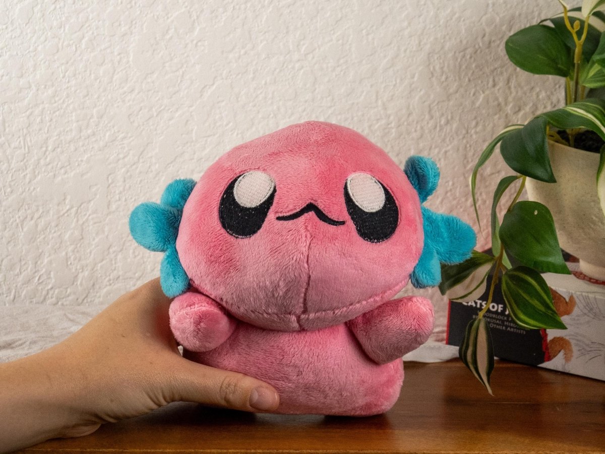 Axolotl Plushie - AXOLOTL-PINK-BELIZE