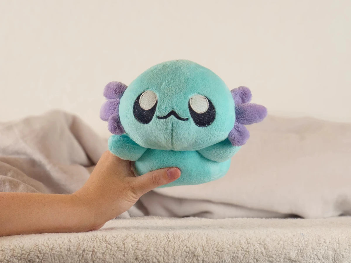 Axolotl Plushie - AXOLOTL-SALTWATER-LAVENDER