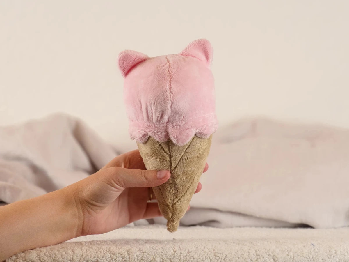 Cat Cone Plushie - CATCONE-BLUSH