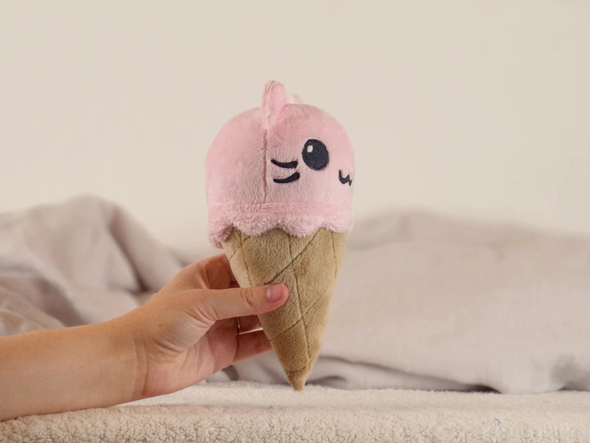 Cat Cone Plushie - CATCONE-BLUSH