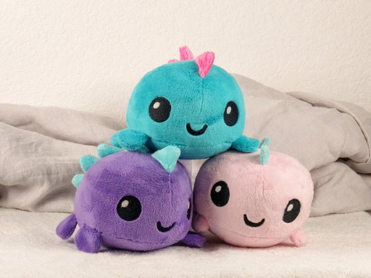 Dino Plushie - DINO-BELIZE-PINK