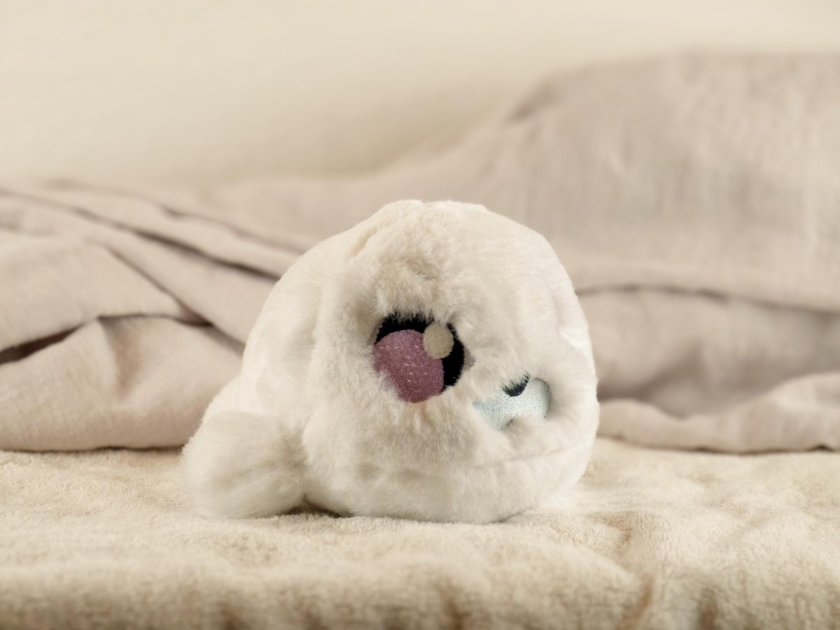 Extra Fluffy Seal Plushie - SEAL-FLUFFY-LAVENDER