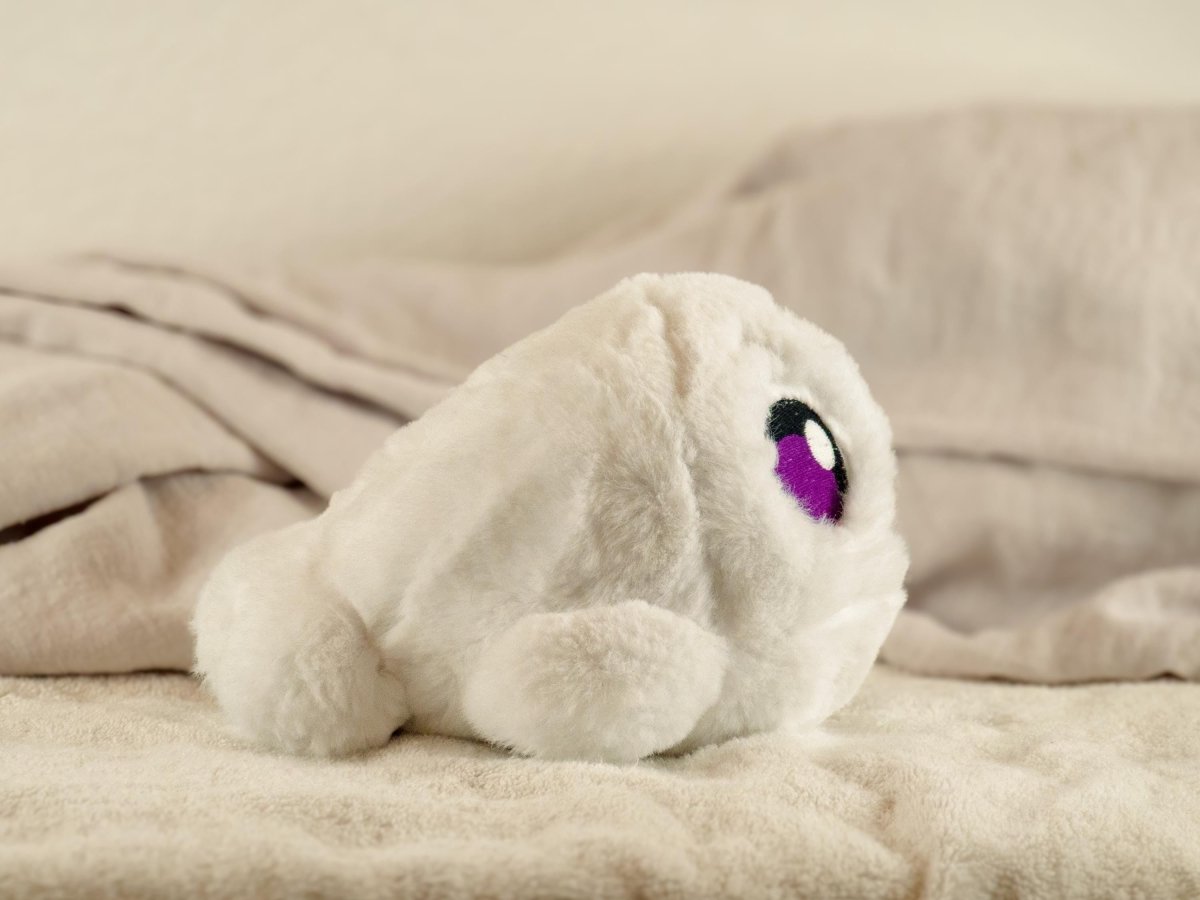 Extra Fluffy Seal Plushie - SEAL-FLUFFY-PURPLE