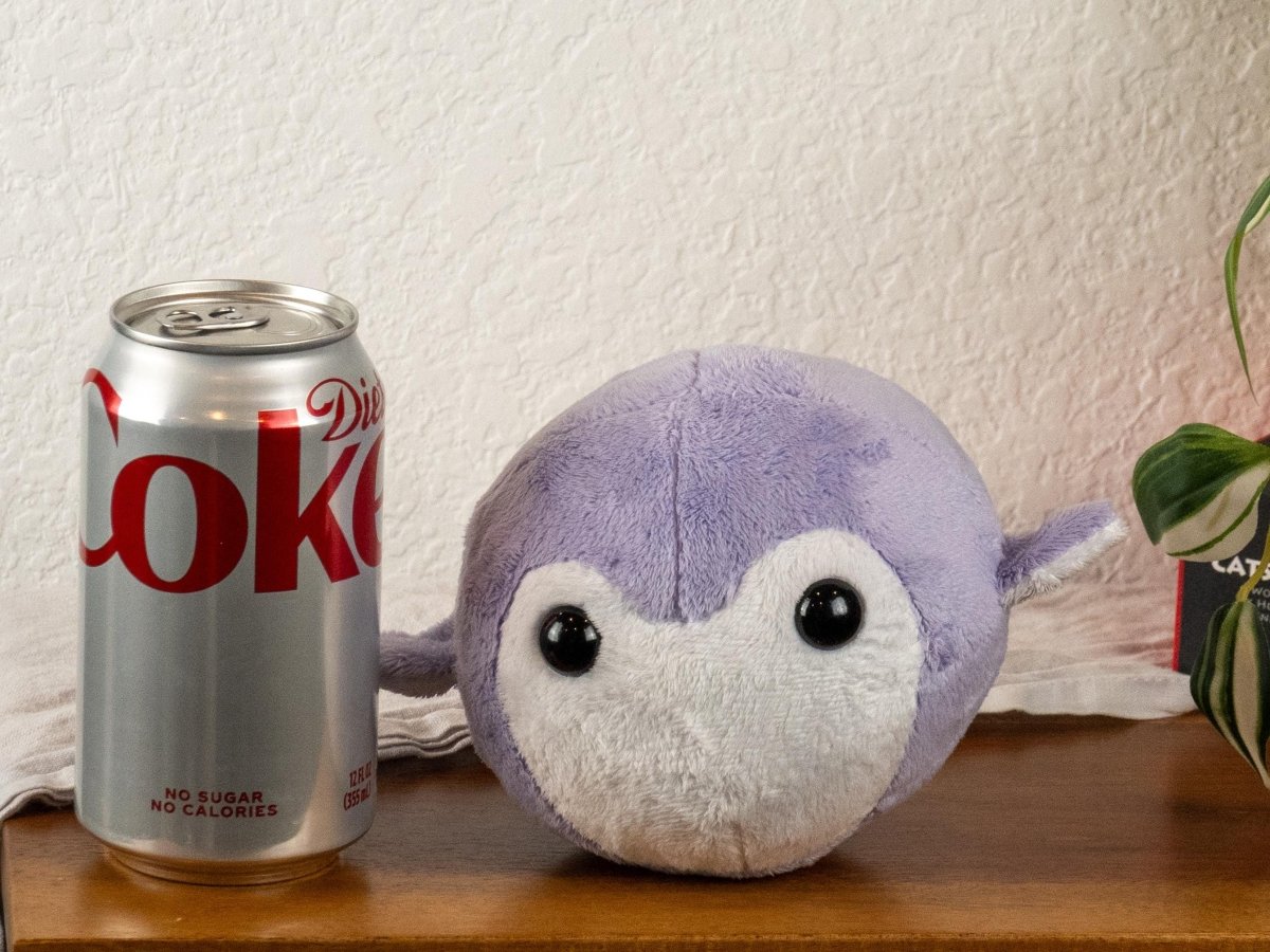 Penguin Plushie - PENGUIN-LAVENDER