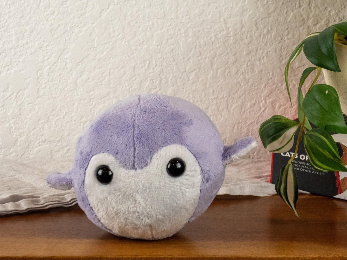 Penguin Plushie - PENGUIN-LAVENDER