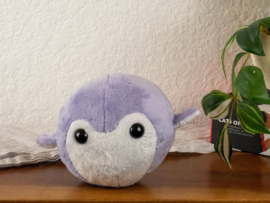 Penguin Plushie - PENGUIN-LAVENDER