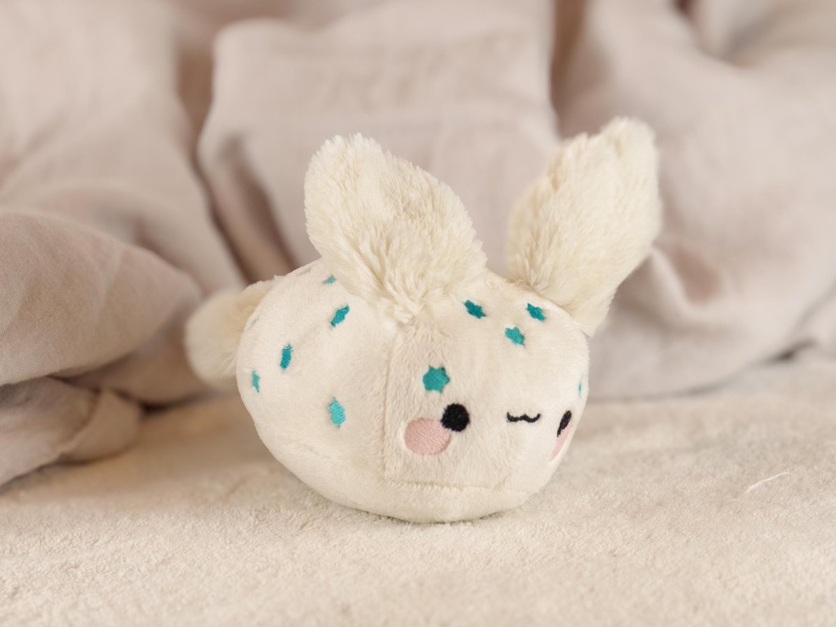 Sea Bunny Slug Plushie - SEABUNNY-BLUE-STAR