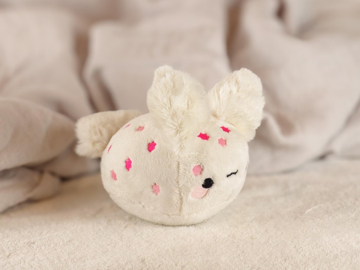 Sea Bunny Slug Plushie - SEABUNNY-PINK-STAR