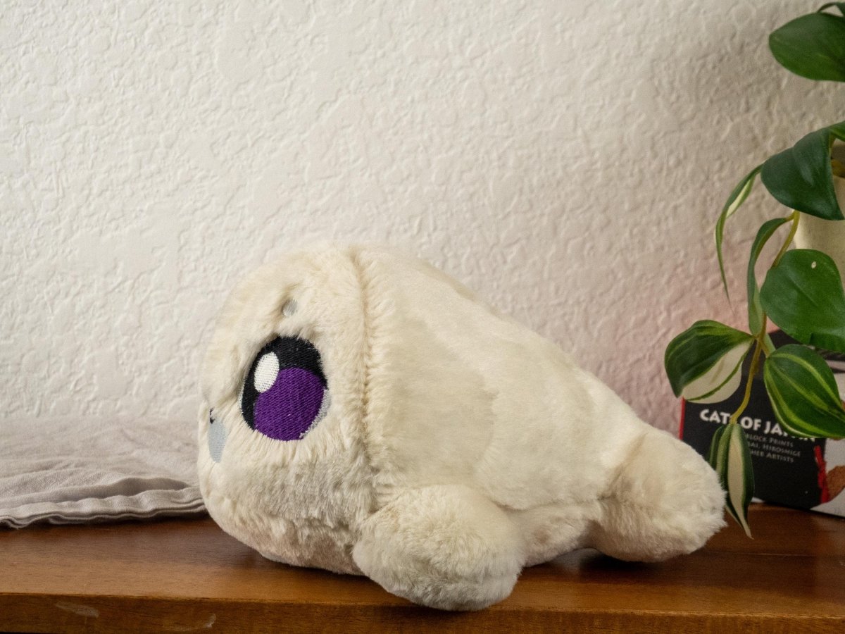 Seal Plushie - SEAL-PURPLE